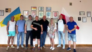 Проведено робочу зустріч із президентом польського волейбольного клубу AOZ Volley Rzeszów